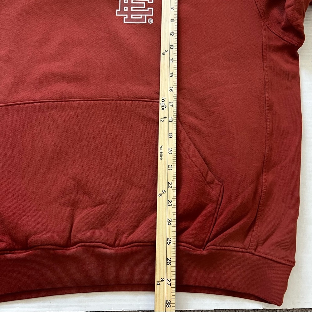 New Eric Emanuel EE Basic Hoodie Pullover Rust Or… - image 13